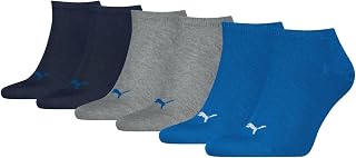 Puma Invisible Sneaker - Unisex Ankle Socks, Pack of 3