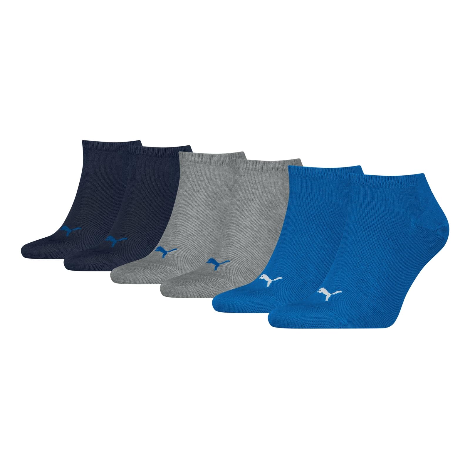 Puma Invisible Sneaker - Unisex Ankle Socks, Pack of 3