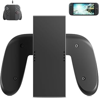 TanReginal Charging Grip for Nintendoo Switch 2 J0yC0n Controller | Magnetic connection，Play While Charging, Comfortable grip，High-Efficiency Conversion, Durable & Scratch-resistant.