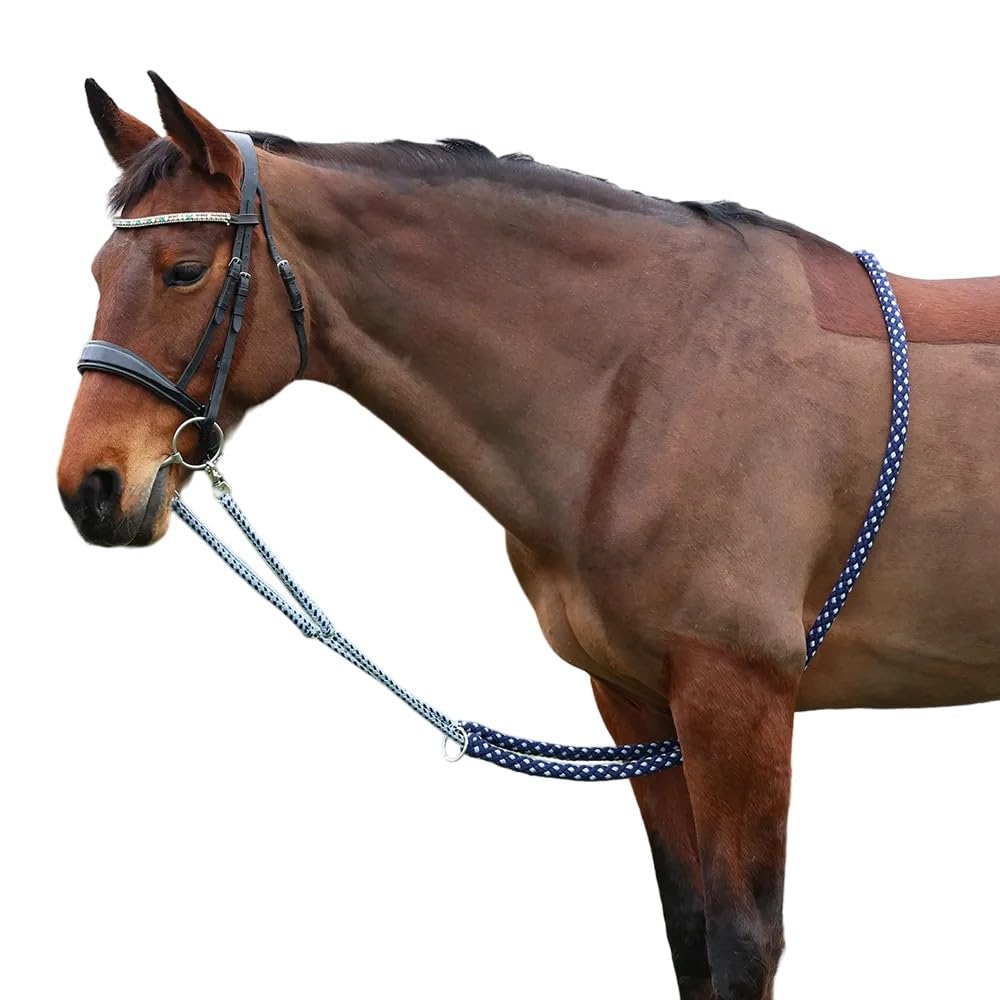 Hy Horse Lunging Aid (One Size) (Navy/Gray)