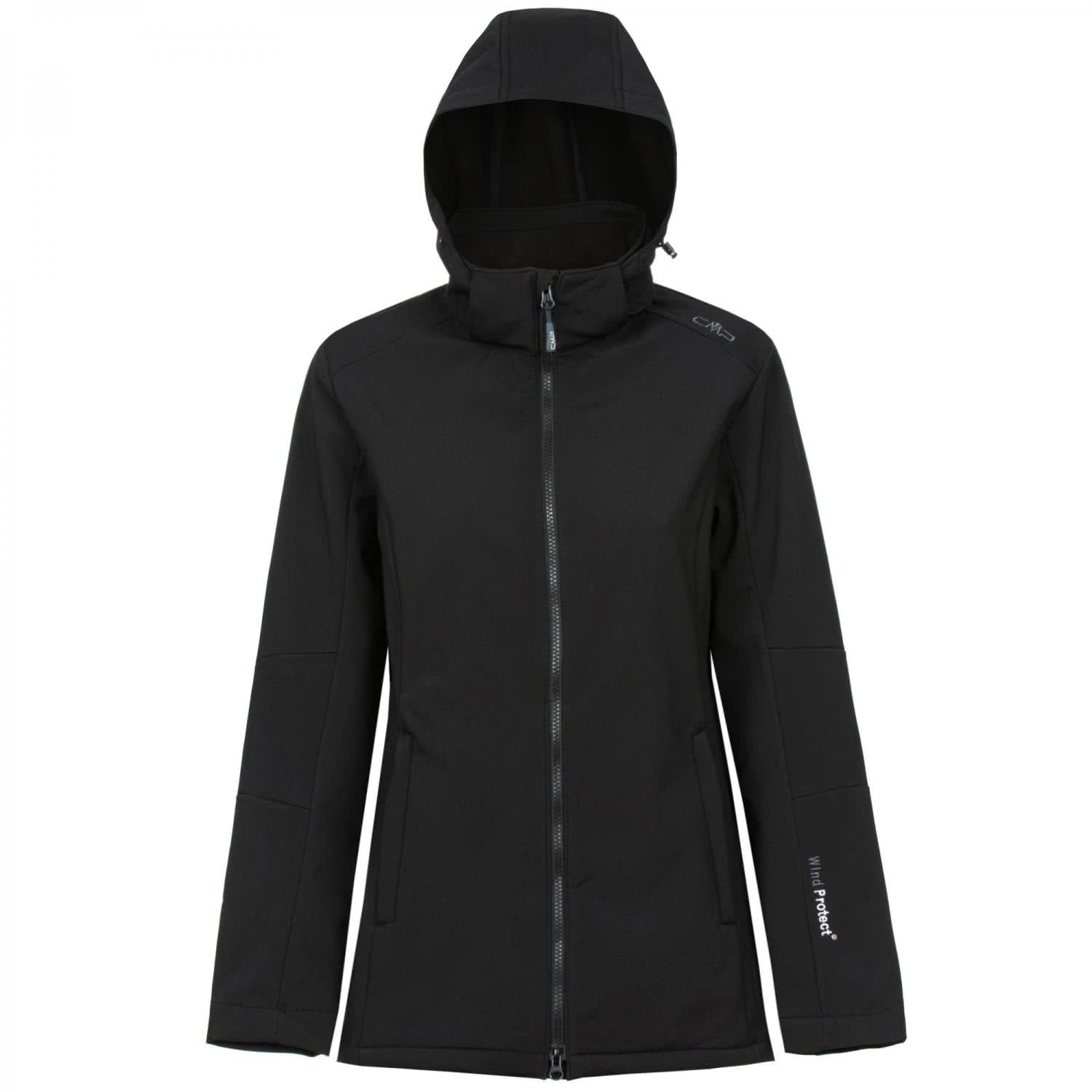 CMP Women's Hooded Zip Softshell Jacket