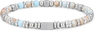 Healing Bracelet For Women Anxiety Beaded Bracelets Jewelry Healing Stone Crystal Bracelet Stress Relief Yoga Beads Chakra Bracelets Gifts For Women pink