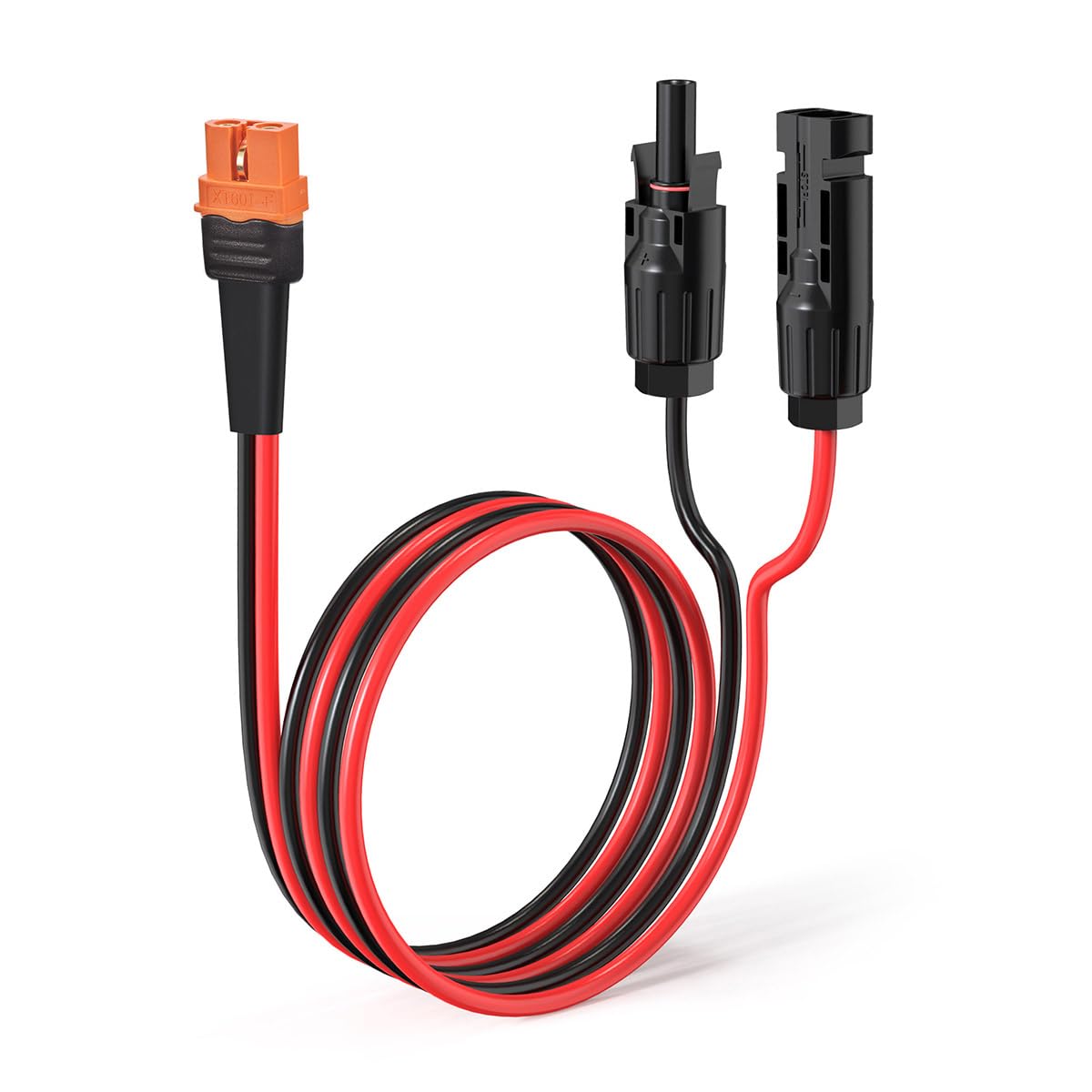 ELFCULB XT60i to Solar Connector Cable 12AWG 2FT for Camping Power | Solar conne