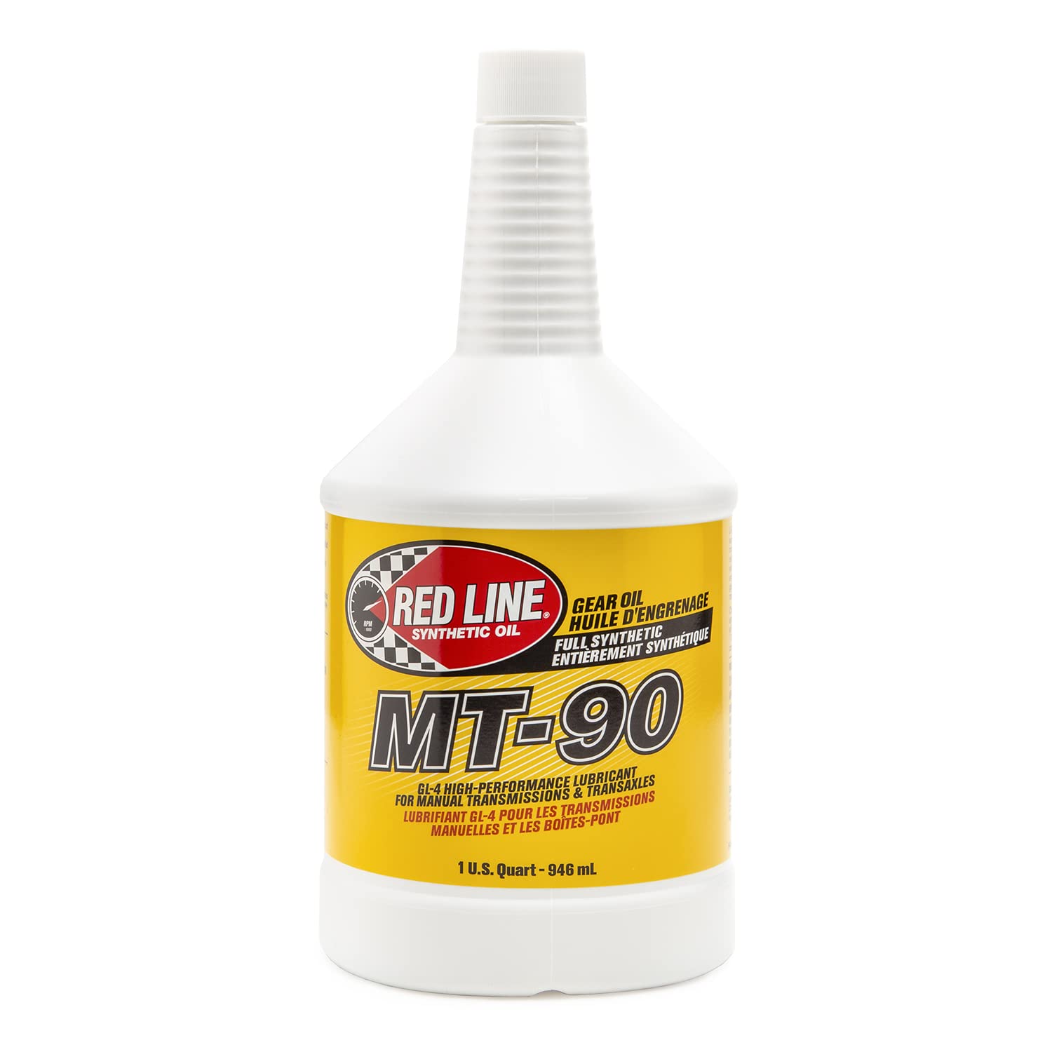 Red Line (50304) MT-90 75W-90 GL-4 Manual Transmission and Transaxle Lubricant -
