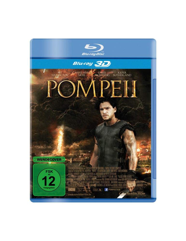 POMPEII 3D - MOVIE [Blu-ray] [2014]
