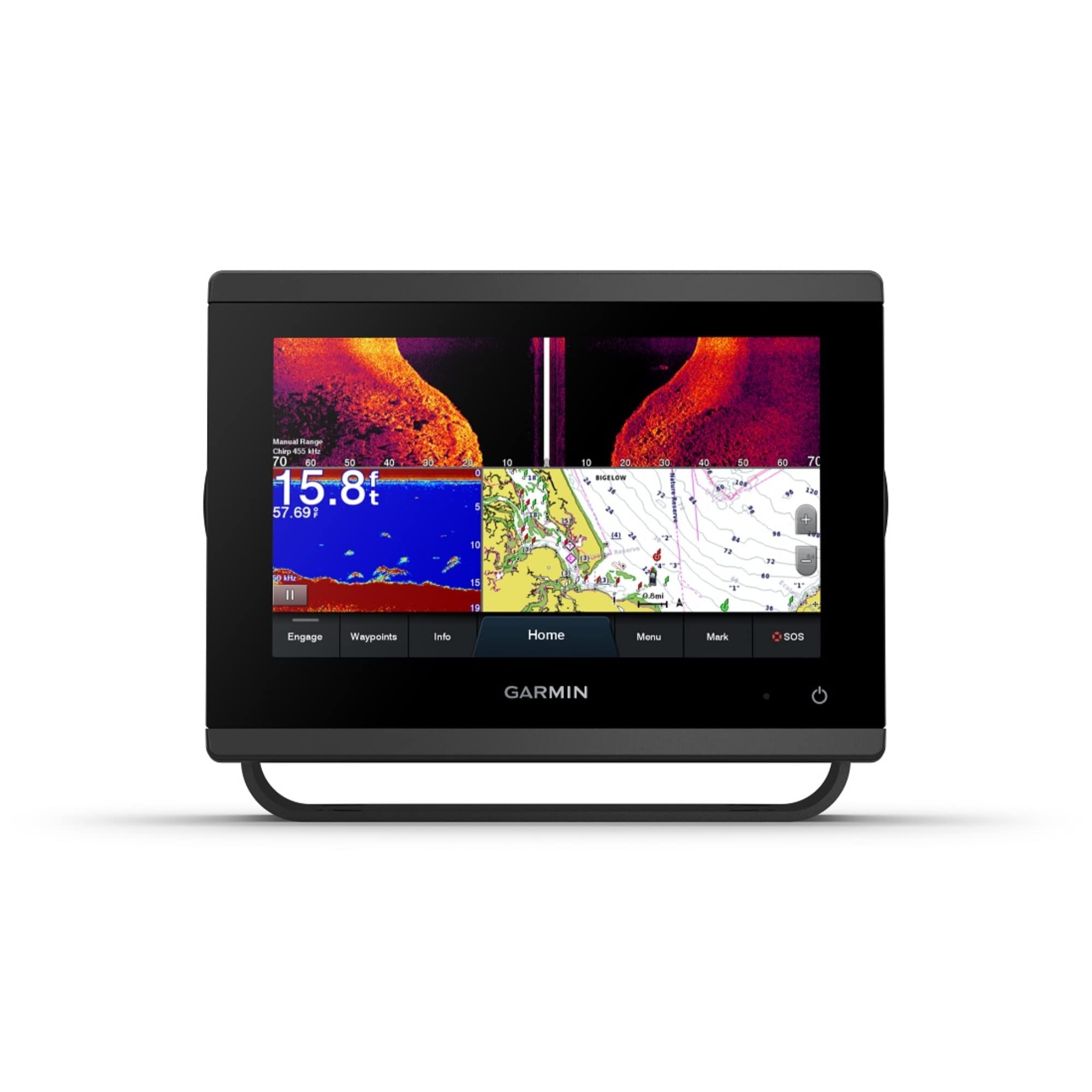 Garmin 010-02365-61 GPSMAP 743xsv SideVü, ClearVü and Traditional Chirp Sonar wi