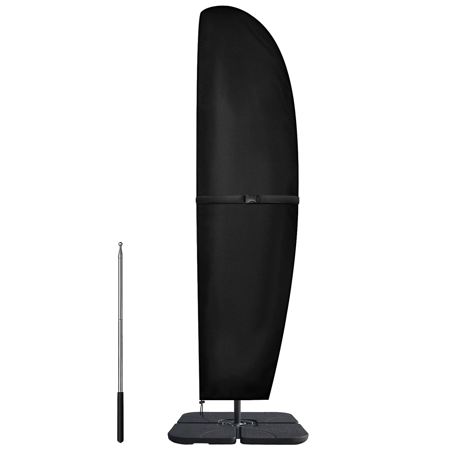 Dokon Cantilever Parasol Cover Waterproof Garden Umbrella Cover, Zip & Rod | Hea