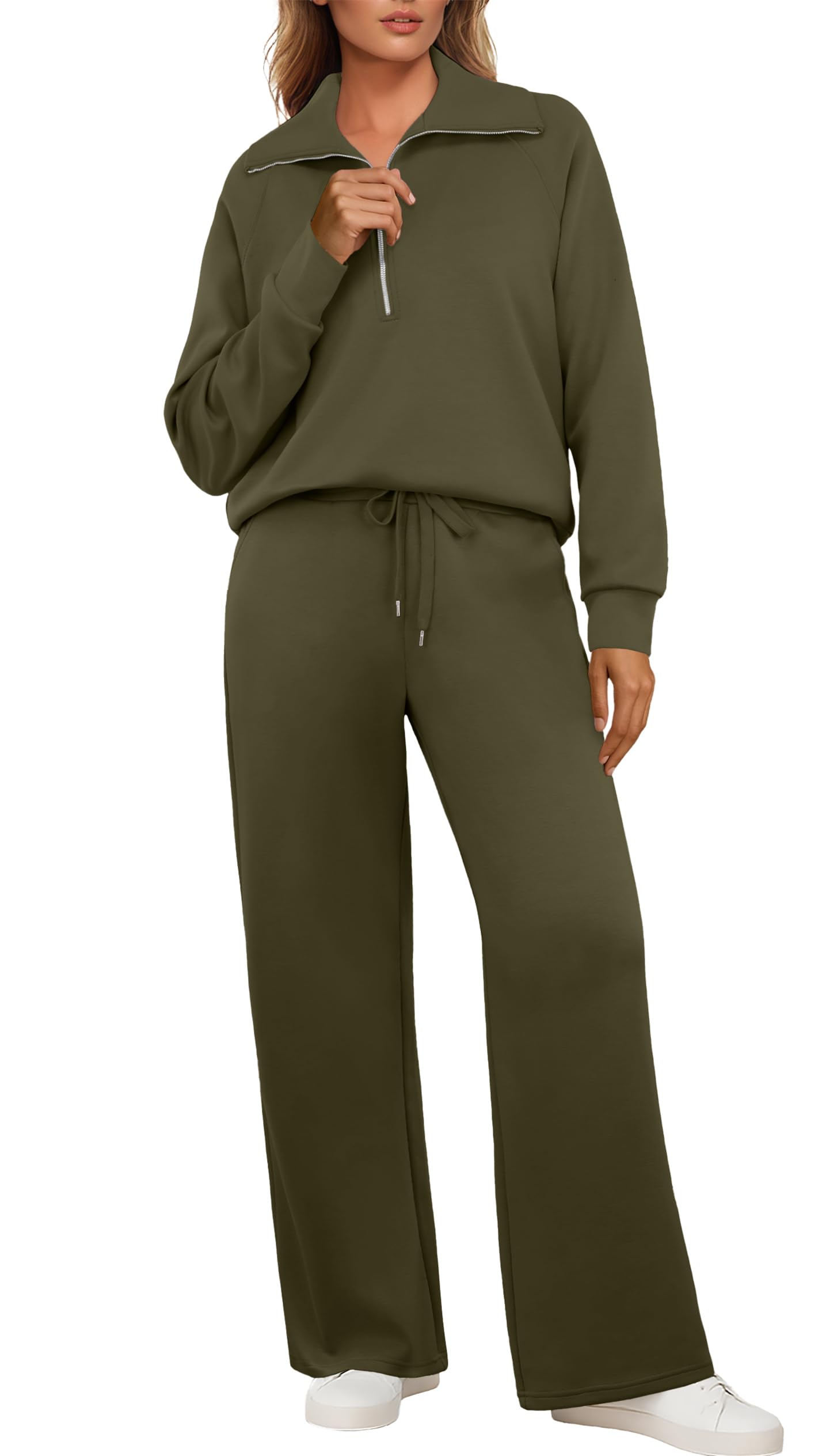 GRECERELLE Tracksuit Womens Full Set Autumn Lounge Wear Sets for Women Activewea