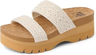 REEF Cushion Vista Higher Women's Platform Fashion Sandal, Arch Support, Ultra Soft Cushion Footbed