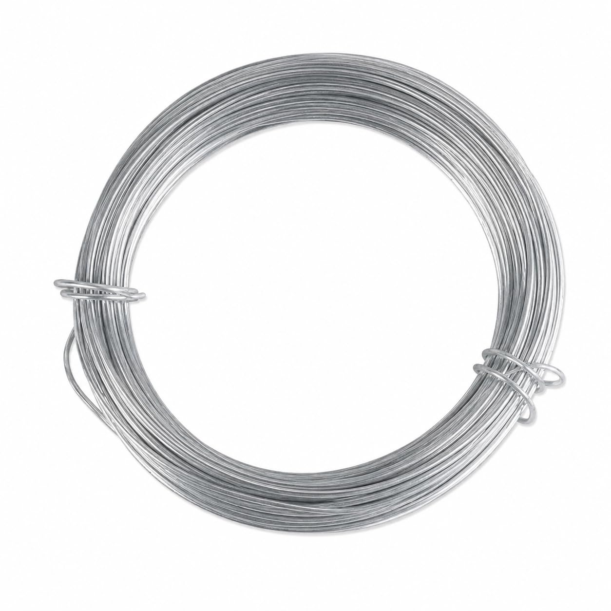 Galvanised Wire Heavy Duty Garden Wire 20m X 1.2mm Plant Support Flexible Metal 