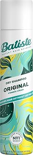 Batiste Dry Shampoo Clean & Classic, 200ml | Instantly refreshes hair, adds volume and texture, Fresh and Clean Fragrance, Won't dry hair out, Gently removes oil