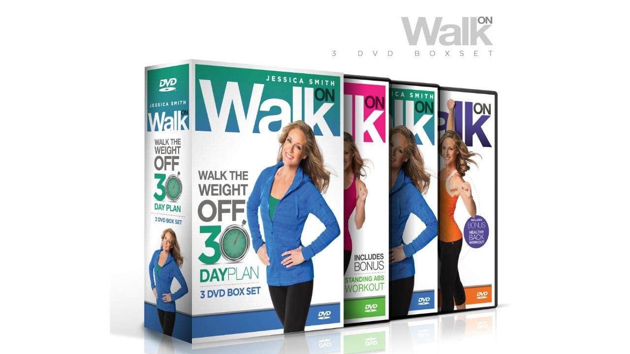 Walk On: Walk the Weight Off 30 Day Plan [3 DVD Box Set] Walking Based Fitness P
