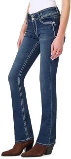 WallFlower Legacy Instastretch Luscious Curvy Bootcut Jeans - Jeans - Luscious Curvy Bootcut Jeans Mid Waist Insta Stretch Juniors (Standard and Plus) - Women