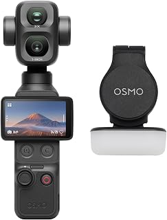 DJI Osmo Pocket 4P Standard Combo, Dual-Lens 4K Vlog Camera, 1-Inch CMOS