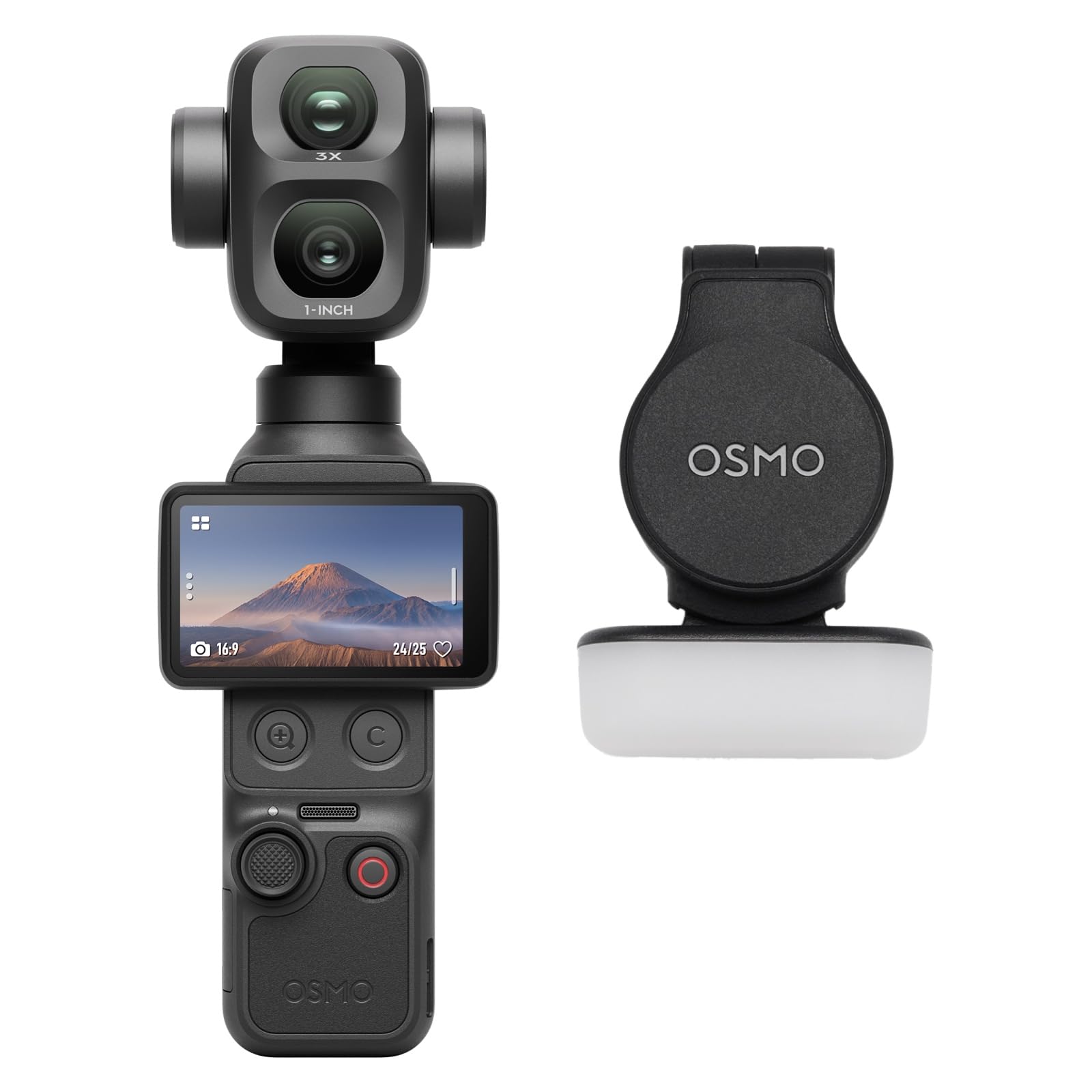 DJI Osmo Pocket 4P Standard Combo, Dual-Lens 4K Vlog Camera, 1-Inch CMOS