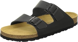 AFS-Schuhe, 3100 Men's Comfortable Leather Sandals for Home and Work Made in Germany