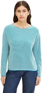 Tom Tailor 1033125 Women's Knitted Sweater with Structure (Pack of 1)