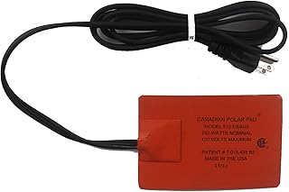 CANADIAN POLAR PAD (CSA) CP512-250 Watts Oil Pan Heater(Engine/Transmission/Generator/Hydraulic Reservoirs) 3.5" x 5.125" (8.89cm x 13.0175cm) 120 Volts