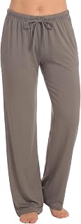 Just Love Women's Pajama Pants, Soft Stretch Jersey PJ Bottoms with Two Pockets, Elastic Waist and Drawstring