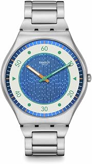Swatch Skin Irony 42 Unisex Watch Casual Polymer Grey Quartz Waterproof Splash Dance