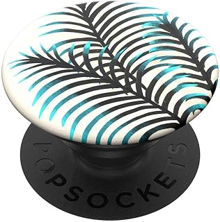 PopSockets: PopGrip Expanding Stand and Grip with a Swappable Top for Phones & Tablets - Pacific Palm, Water Proof