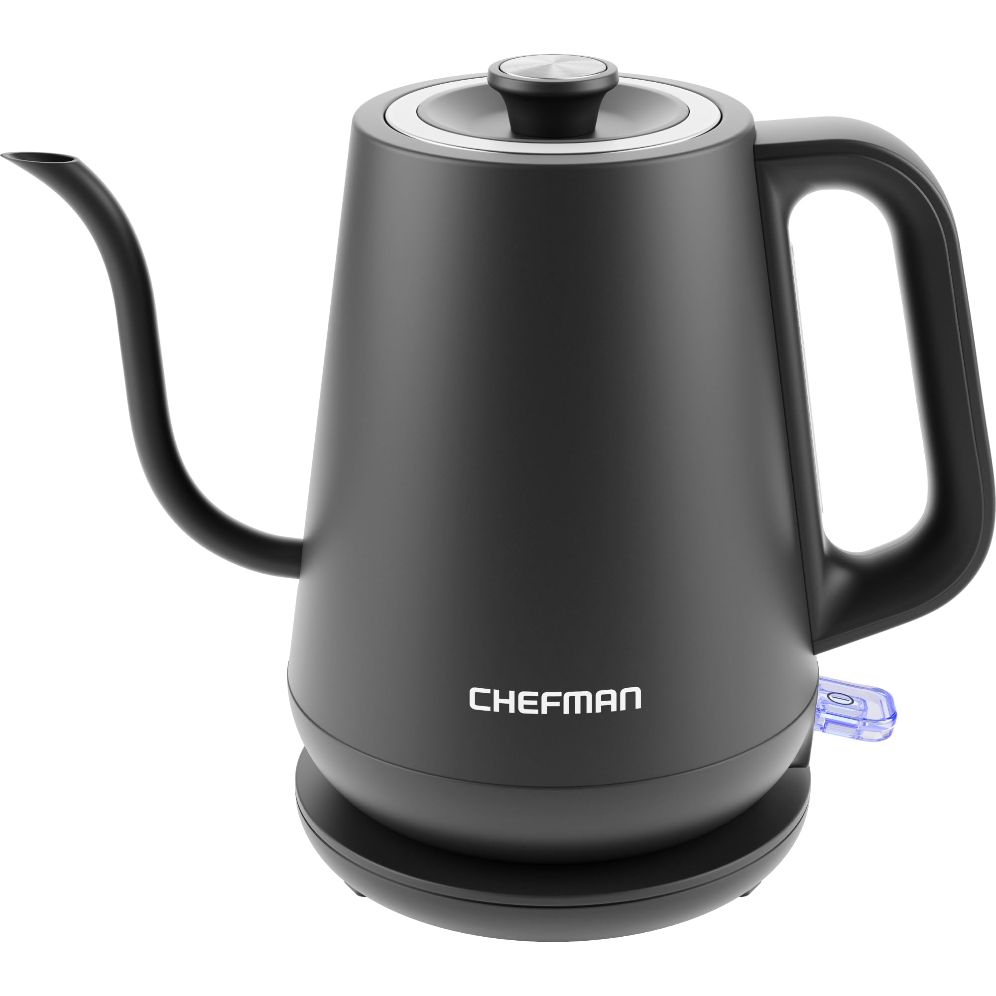 Chefman Gooseneck Electric Kettle, 0.8L Pour Over Tea Kettle for Coffee and Tea,