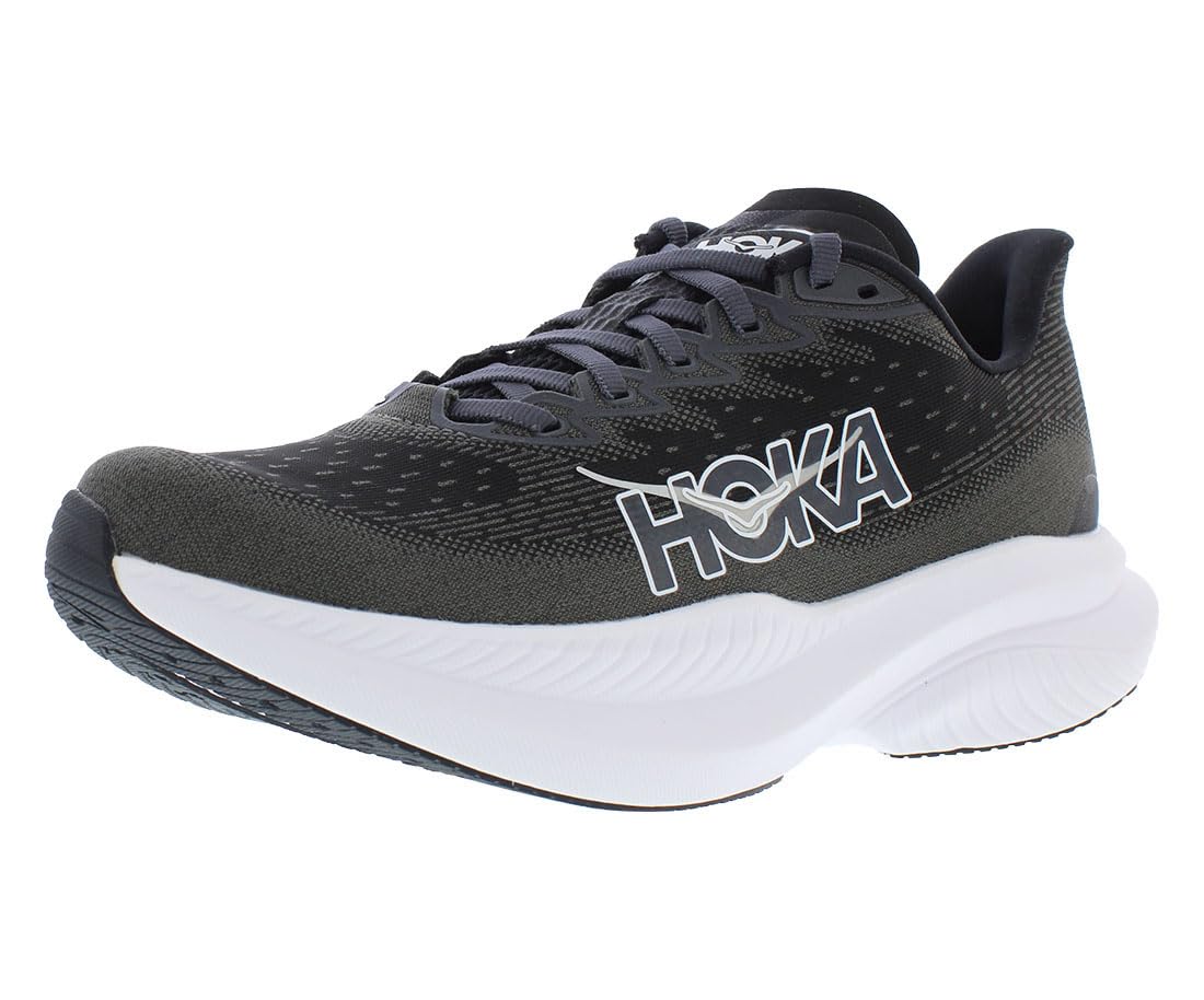 HOKA ONE ONE 1147810-BWHT Mach 6 Women Black/White UK 5.5