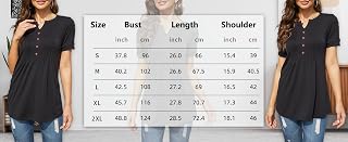 Women Summer Tops Pleated Button Down Short Sleeve V Neck Casual Lace Blouse
