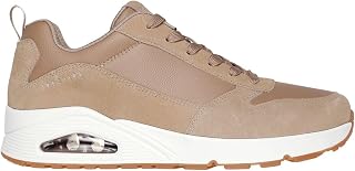 Skechers Men Uno Stacre Sneakers, Beige, 10 UK