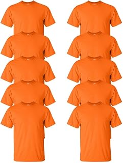 Gildan Men's Heavy Cotton T-Shirt, Style G5000, Pack of 10