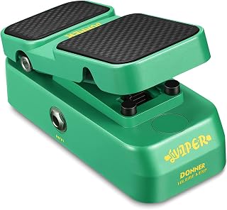 Donner 2 in 1 Viper Mini Passive Volume Expression Guitar Effect Pedal | Pure Analog EXP Pedal, Suitable for Guitar, Bass, Keyboard and Other Compatible Instruments, No Power Supply Required
