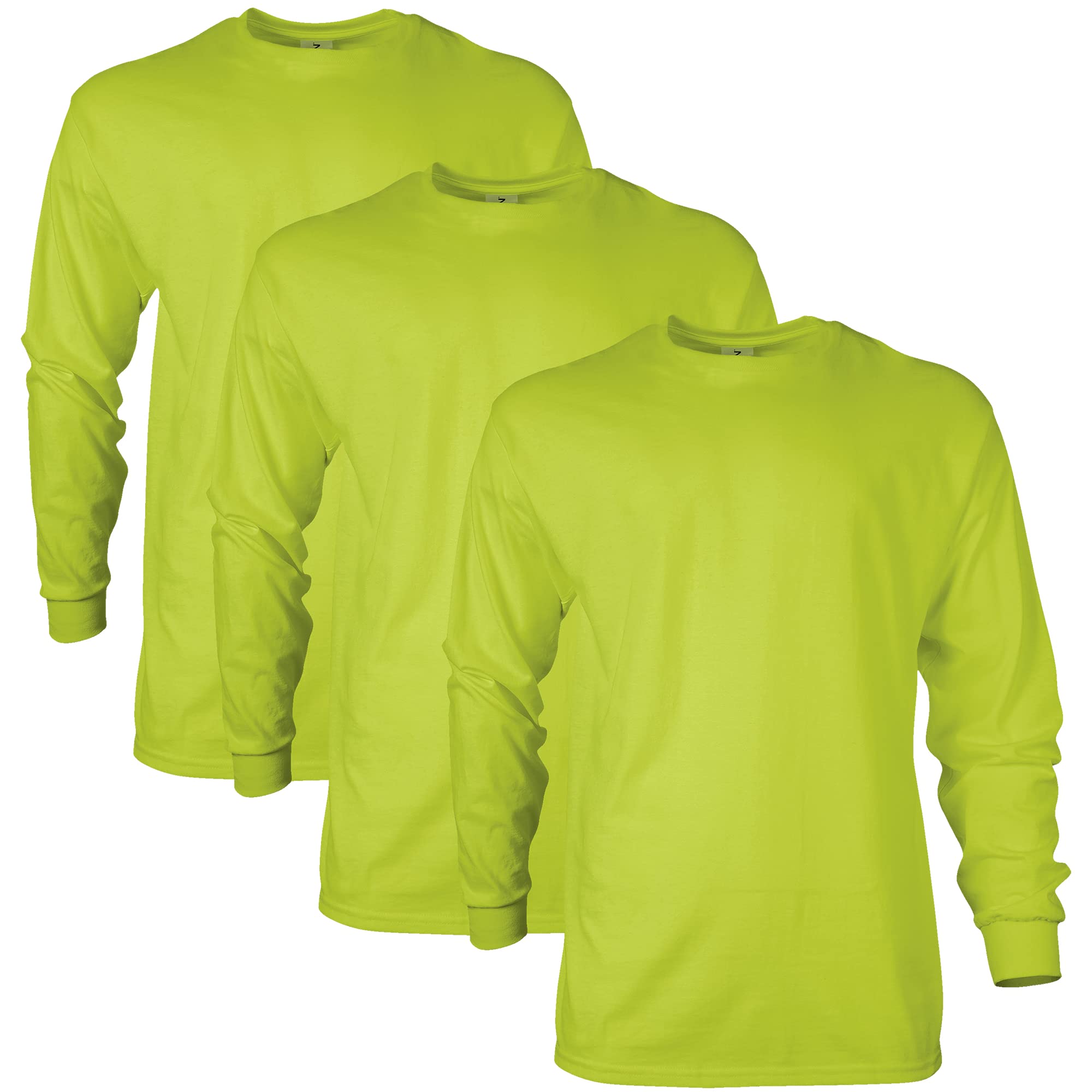 Gildan Adult Ultra Cotton Long Sleeve T-Shirt, Style G2400, Multipack