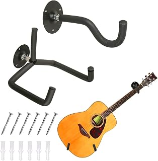Yumzeco TTCR-II Guitar Holder for Wall Slanted for Guitar Banjo