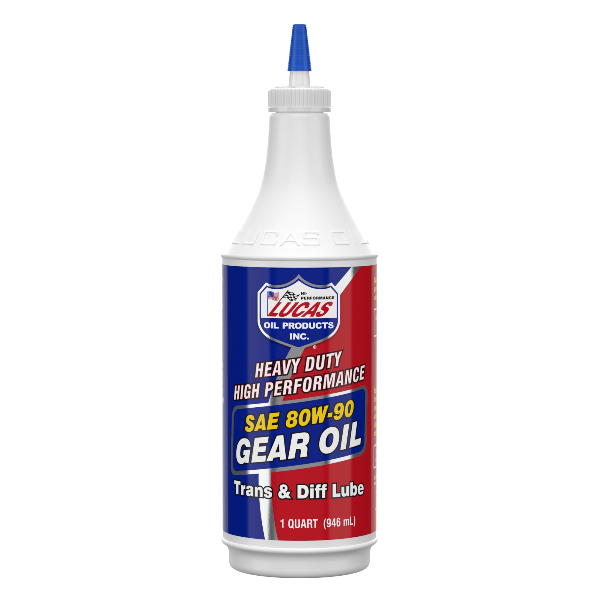 Lucas Oil 10043 SAE 80W-90 Heavy Duty Gear Oil - 1 Quart | OEM replacement, repl