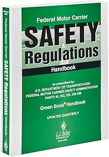 J. J. Keller & Associates, Inc. Federal Motor Carrier Safety Regulations Handbook, English, Perfect