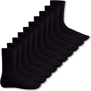 FOOTSTAR Original socks for everyday use. Unisex socks, 10 pairs, many trendy colours and sizes from 35 to 50. Celodoro quality.