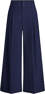 PRETTYGARDEN Women's High Waisted Wide Leg Dress Pants