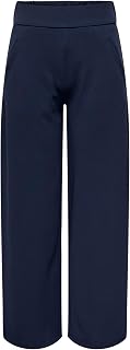 JdY Damen Jdylouisville Catia Life WD Pnt Jrs Noos Black Iris L/32L