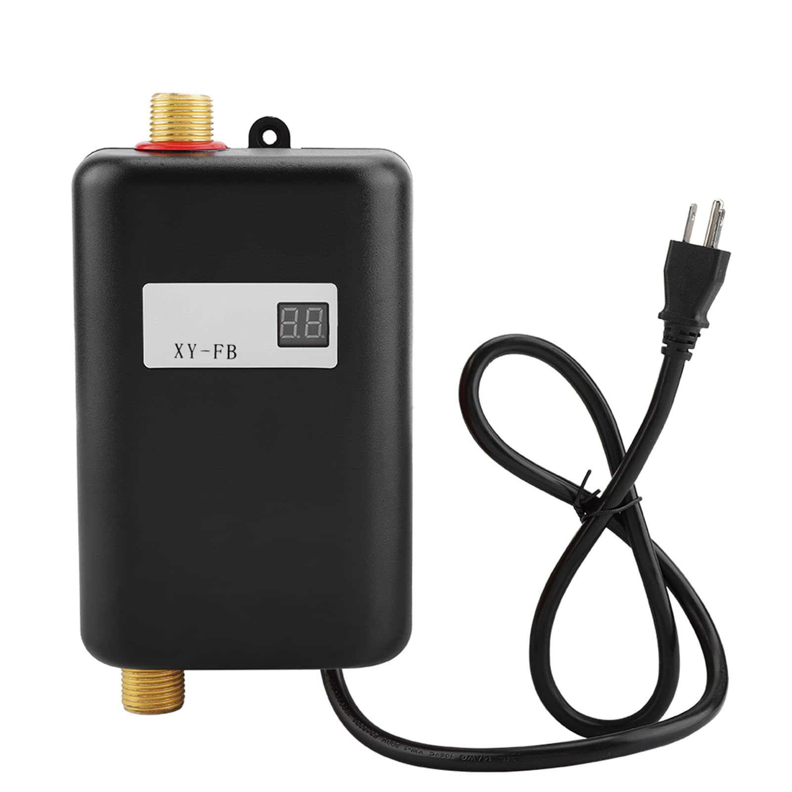 Water Heater, 110V 3000W Mini Electric Tankless Hot Water Heater Kitchen Washing