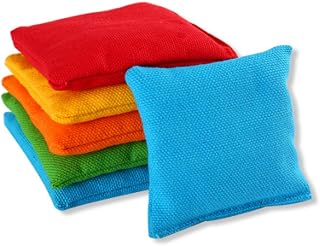 Kikeep Mini Bean Bags for Tossing Small Sized Bean Bags Set of 4 Multiple Random Color