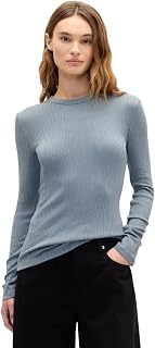 GAP Pullover da donna a costine girocollo