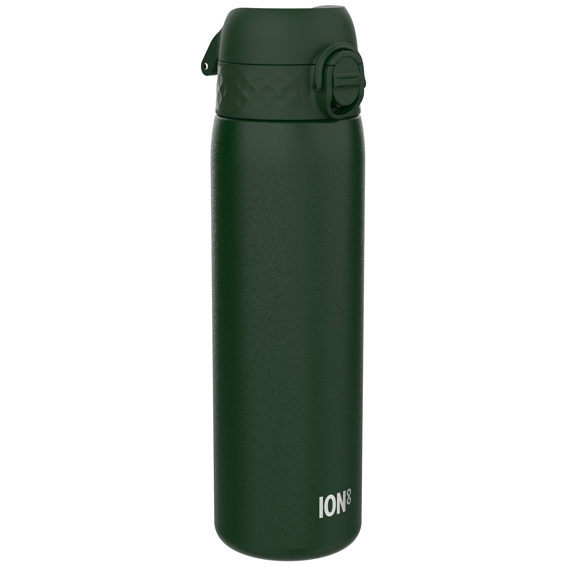 Ion8 Insulated Water Bottle, 500 ml, Leak-Proof, Easy to Open, Secure Lock, Dish