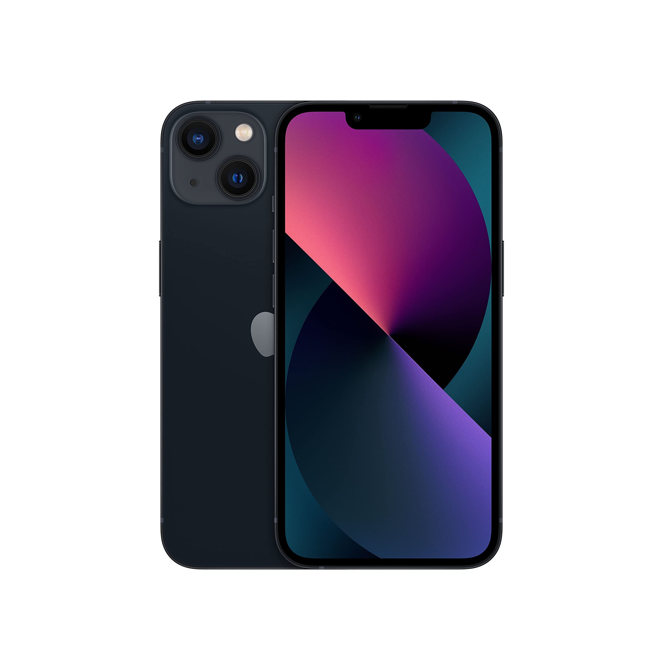 Apple iPhone 13, 128GB, Night Black - (Renewed)