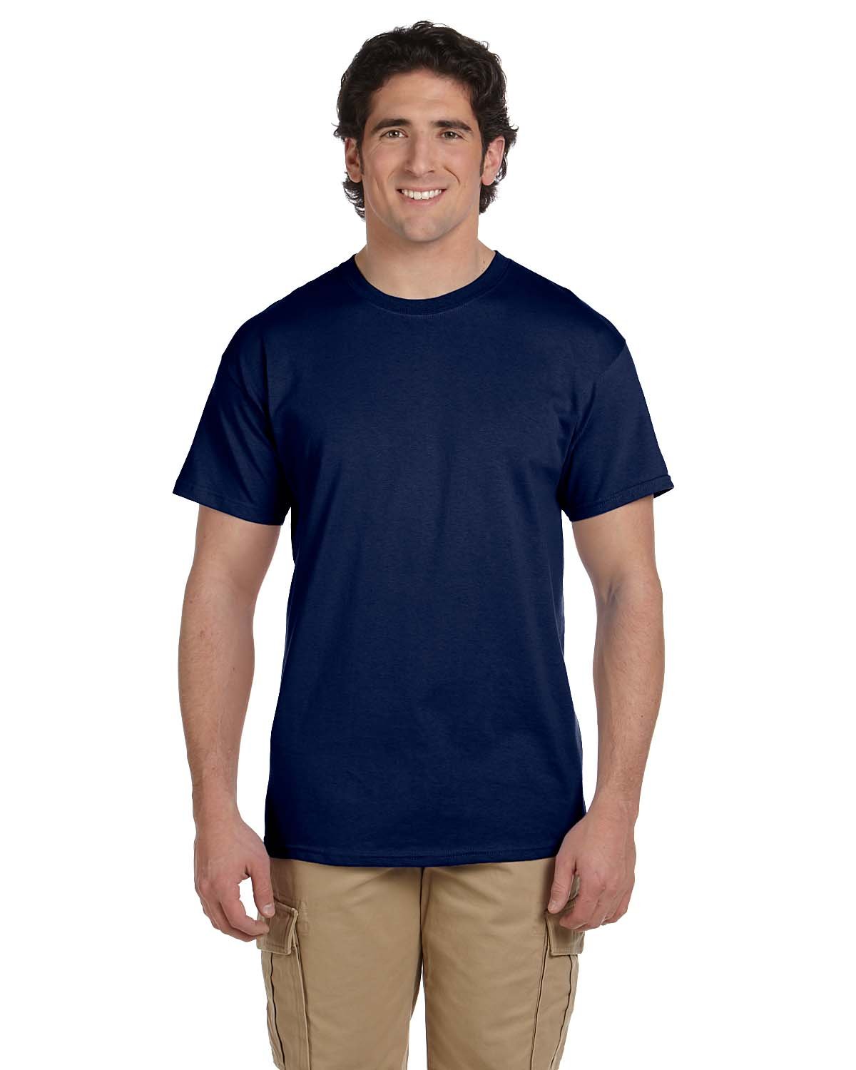 Gildan-6.1 oz Ultra Cotton T-shirt, Uniform Navy