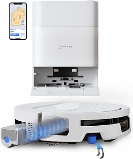 ECOVACS DEEBOT T90 MAX OMNI Robot Vacuum Cleaner, Suction Power 40,000 Pa
