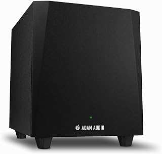 ADAM Audio T10S Subwoofer | Active Subwoofer, 10" Woofer, 130W, 28Hz-120Hz, 104dB SPL, Adjustable Crossover, XLR/RCA In/Out