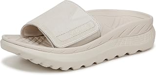 Vionic All Kinds Recovery Sandal Rejuvenate Shoes with Arch Support, Black Synthetic, 36.5 EU
