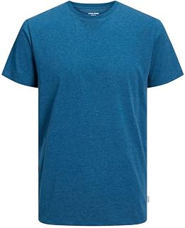Jack & Jones Jjeorganic Melange Tee SS O-Neck Noos Men's T-Shirt (Pack of 1)
