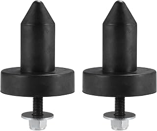 Hihaha Car Hood Pin for Kenworth T800 2003-2010 for Kenworth W900 03-10 | for Kenworth W900 2003-2010, Durable Metal, Blue, Rubber, 2 Set, Direct Fit, OEM Replacement, Anti-Rust, Easy to Install