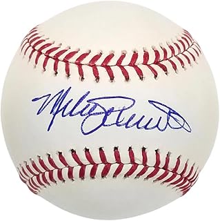 Mike Schmidt Autographed Philadelphia Phillies OML Baseball Beckett Witnessed - Autographed Baseballs
